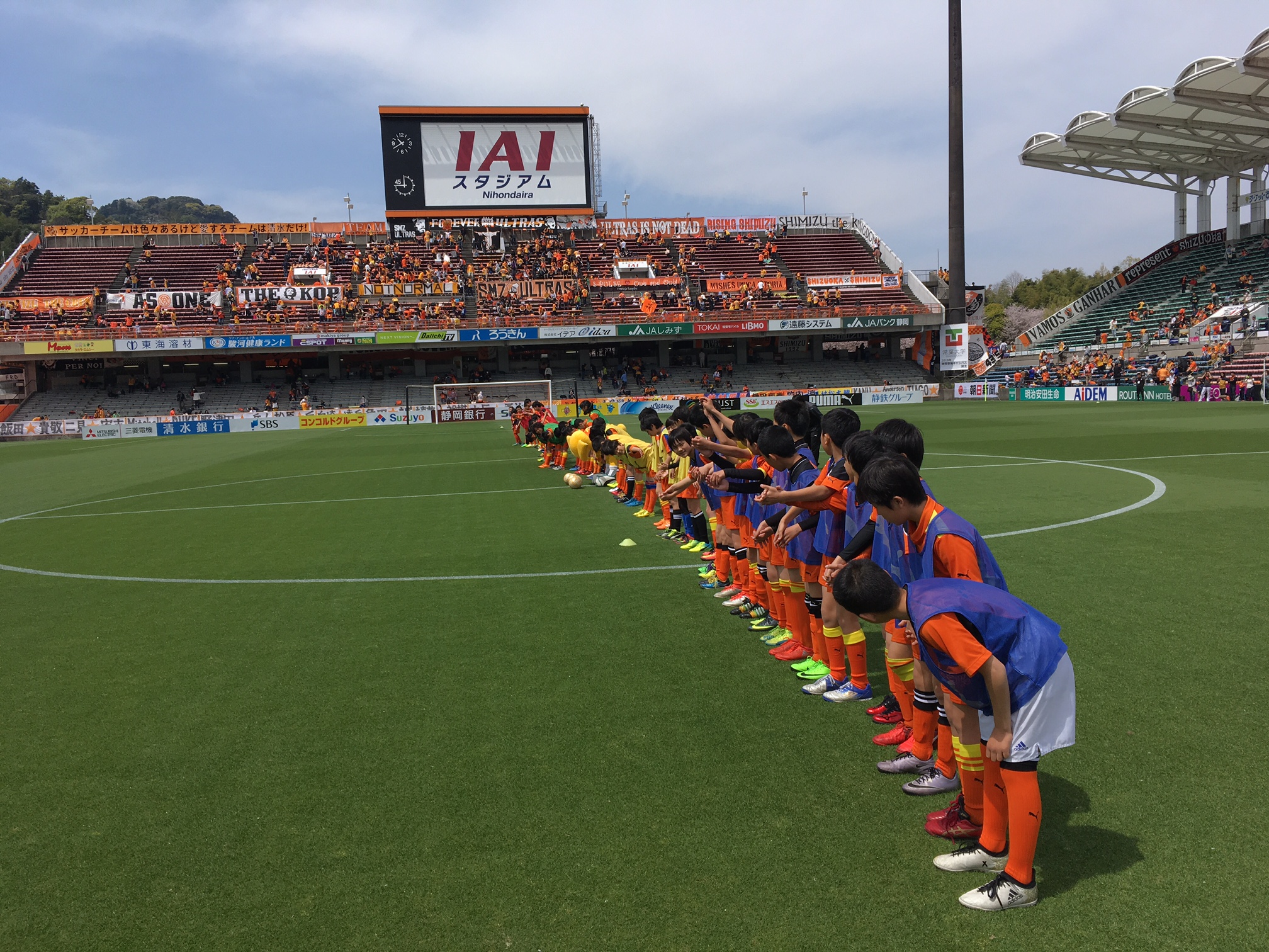 4/16日(日)6年生前座試合を実施