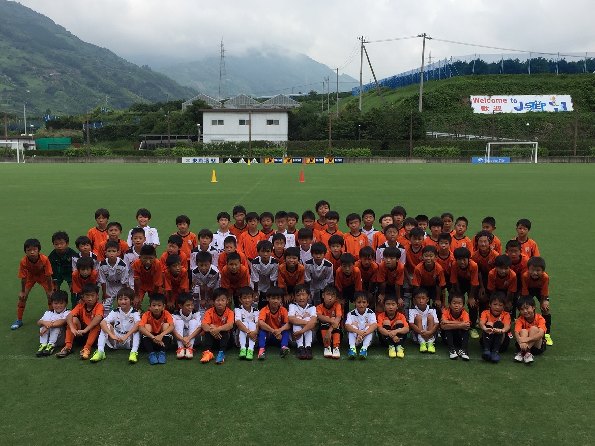 エスパルスU-12とアカデミージュニアU-10の合同合宿を実施(4年生対象)