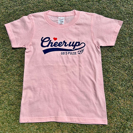 ライトピンク コットンTシャツ