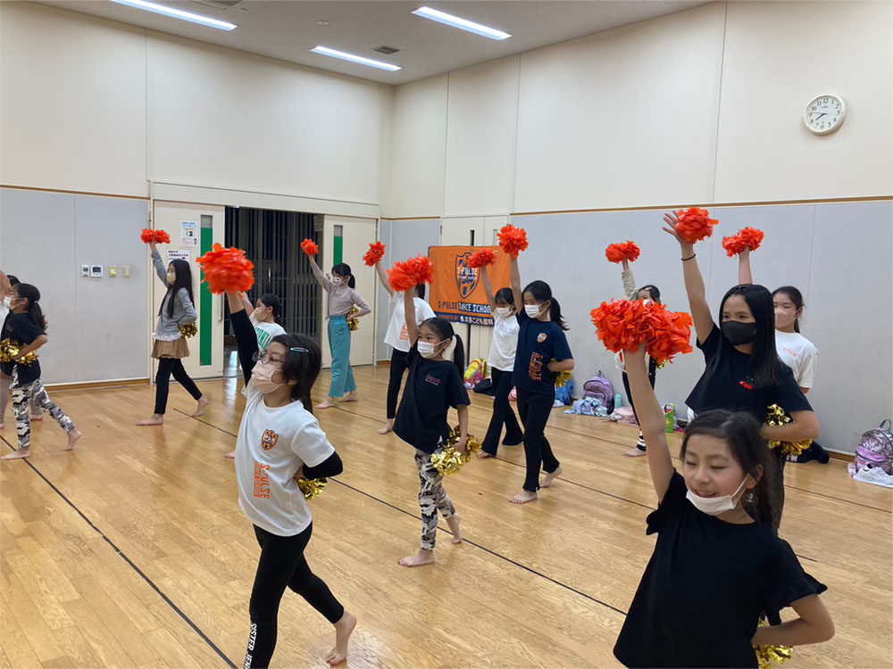 チアダンス、キッズチアが学べるエスパルスダンススクール、静岡