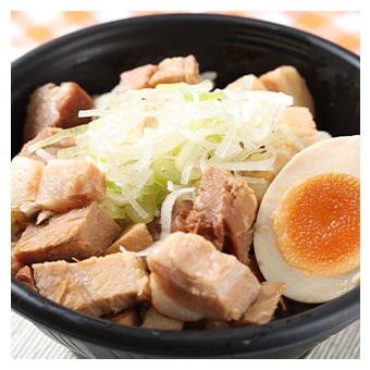 Bliss café et vin 煮玉子のせチャーシュー丼