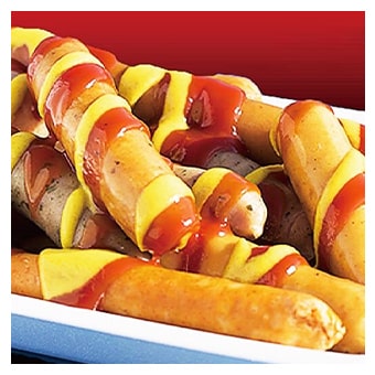 グルメ 特盛ソーセージ