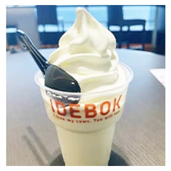 いでぼく いでぼくソフトクリーム