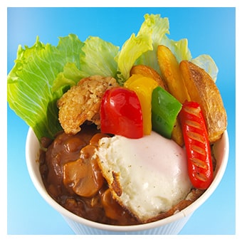 エスパルスオフィシャル弁当 勝ちロコモコ丼