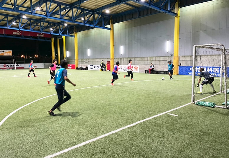 清水エスパルス　コート　サッカー 屋内フットサルコート エスパルスドリームフィールド清水