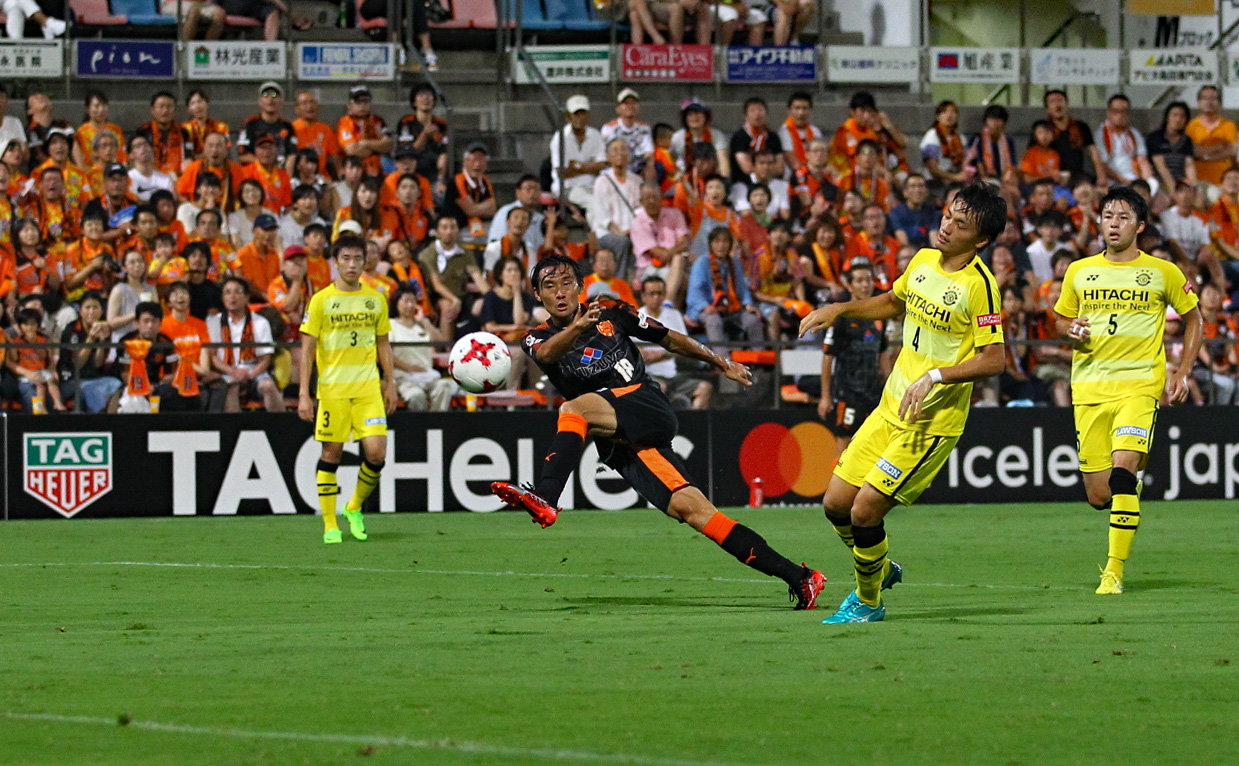 フェアプレーフラッグ 柏レイソル 清水エスパルス Jリーグ　2015 フェアプレーフラッグ 柏レイソル 清水エスパルス Jリーグ 2015