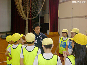 イベントレポート 興津大三 山崎光太郎 元清水エスパルス選手 Jfaこころのプロジェクト 夢の教室 に参加 清水エスパルス公式webサイト