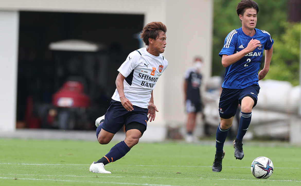 アプリ 直接fkは狙いどおり Jエリートリーグ第3節 横浜fm戦後 石毛秀樹選手コメント 清水エスパルス公式webサイト