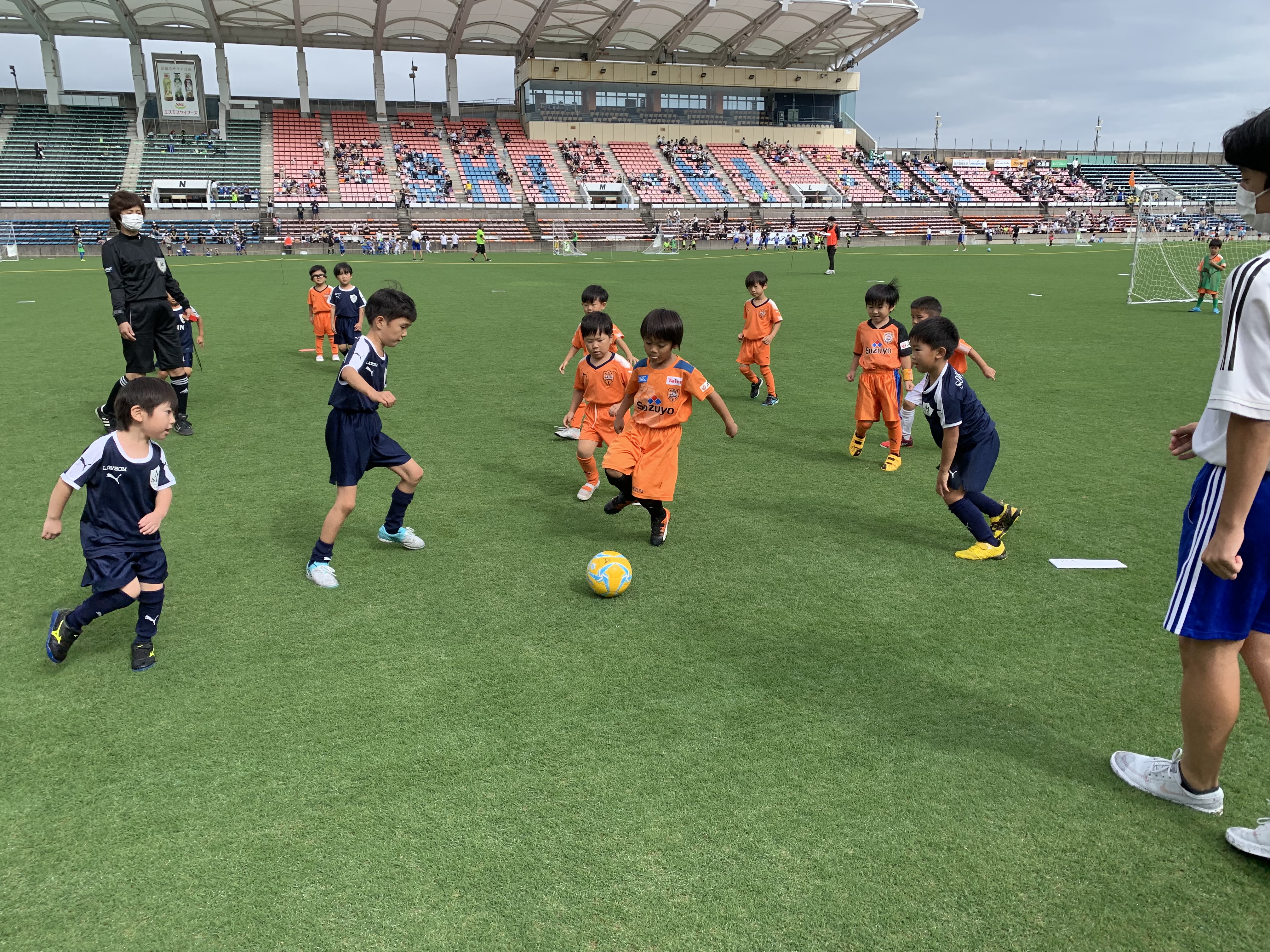 イベントレポート 10月10日 日 Iaiカップ チャイルドサッカー大会in日本平 に参加 富士 静岡 清水エリア 清水エスパルス公式webサイト