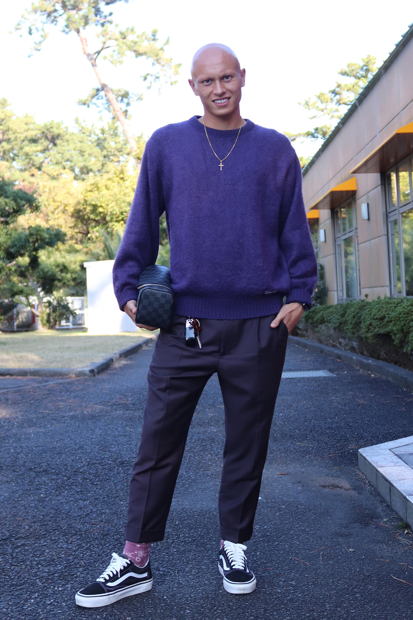 アプリ【三保チャレ】お題：私服紹介（ディサロ 燦シルヴァーノ