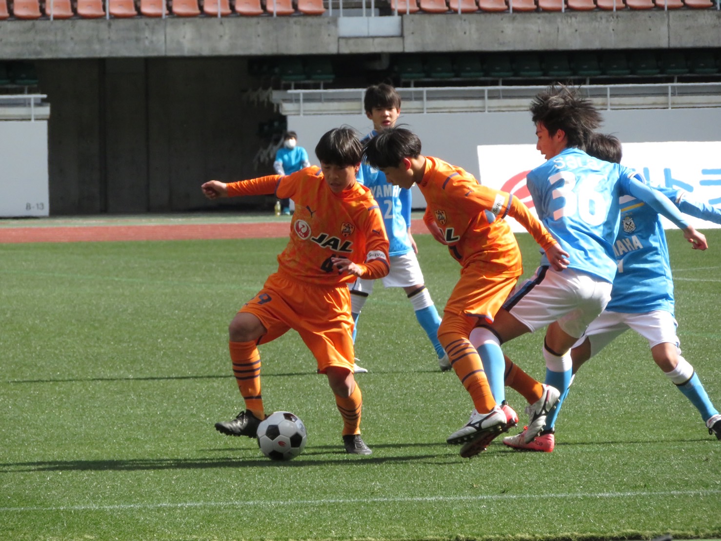 遠州トラックカップ 第42回 静岡県中学1年生サッカー大会 清水エスパルスジュニアユース Vs ジュビロ磐田 の試合結果について 清水エスパルス公式webサイト