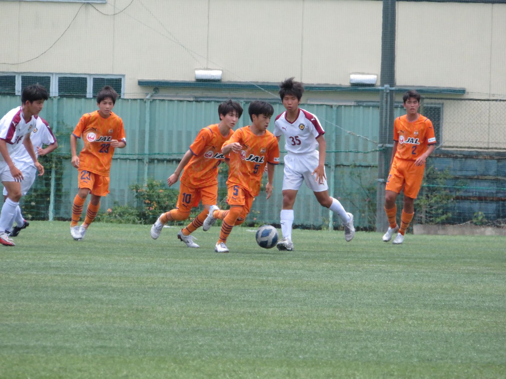 高円宮杯jfau 15サッカーリーグ22東海 清水エスパルスジュニアユース Vs 浜松開誠館中学校 の試合結果について 清水エスパルス公式webサイト