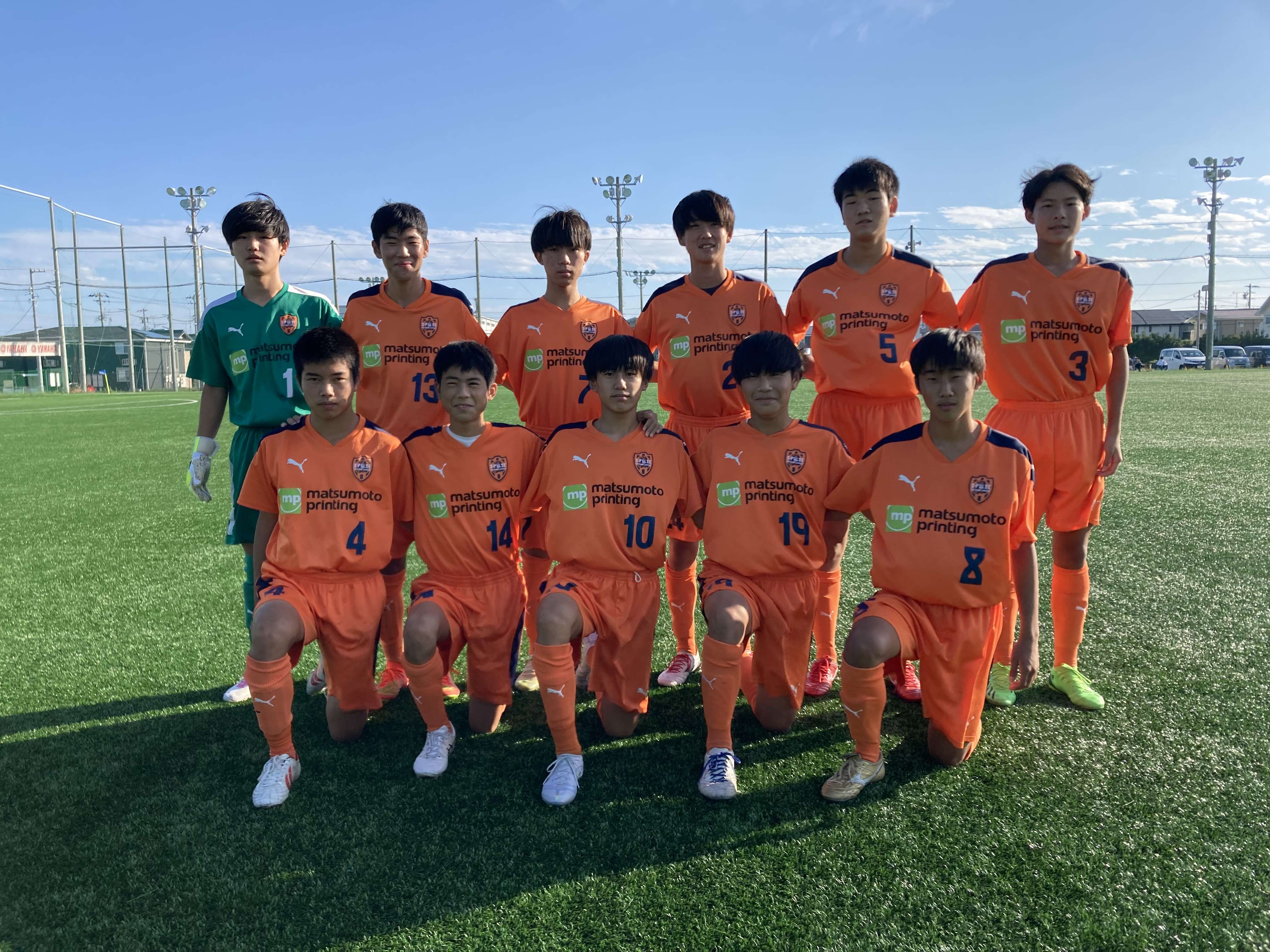 高円宮jfa U 15サッカーリーグ22静岡 1部リーグ 清水エスパルスss榛原 Vs Salfus Ors の試合結果について 清水エスパルス 公式webサイト