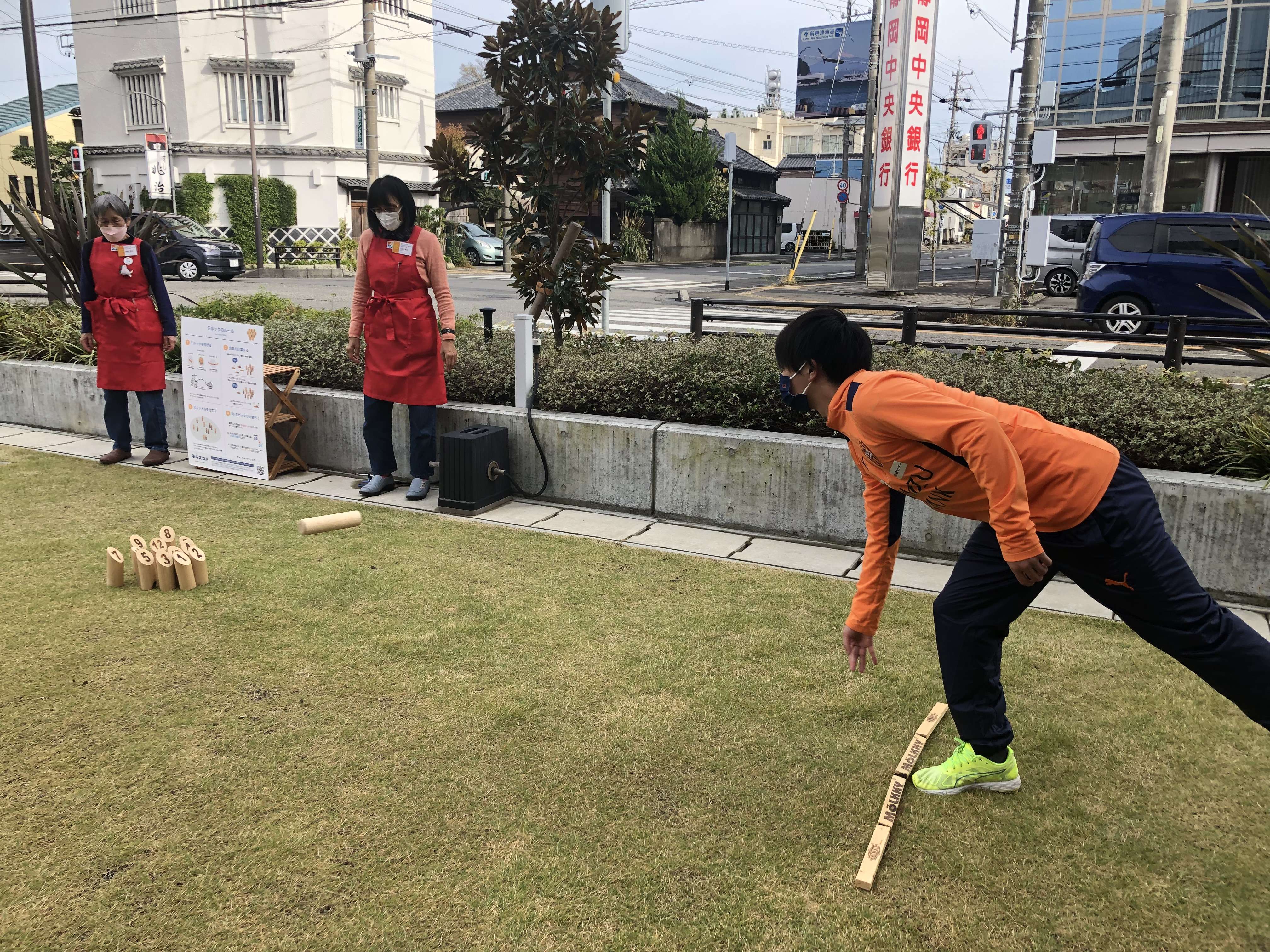 イベントレポート】 岸本選手・高橋選手が焼津ターントクルこども館