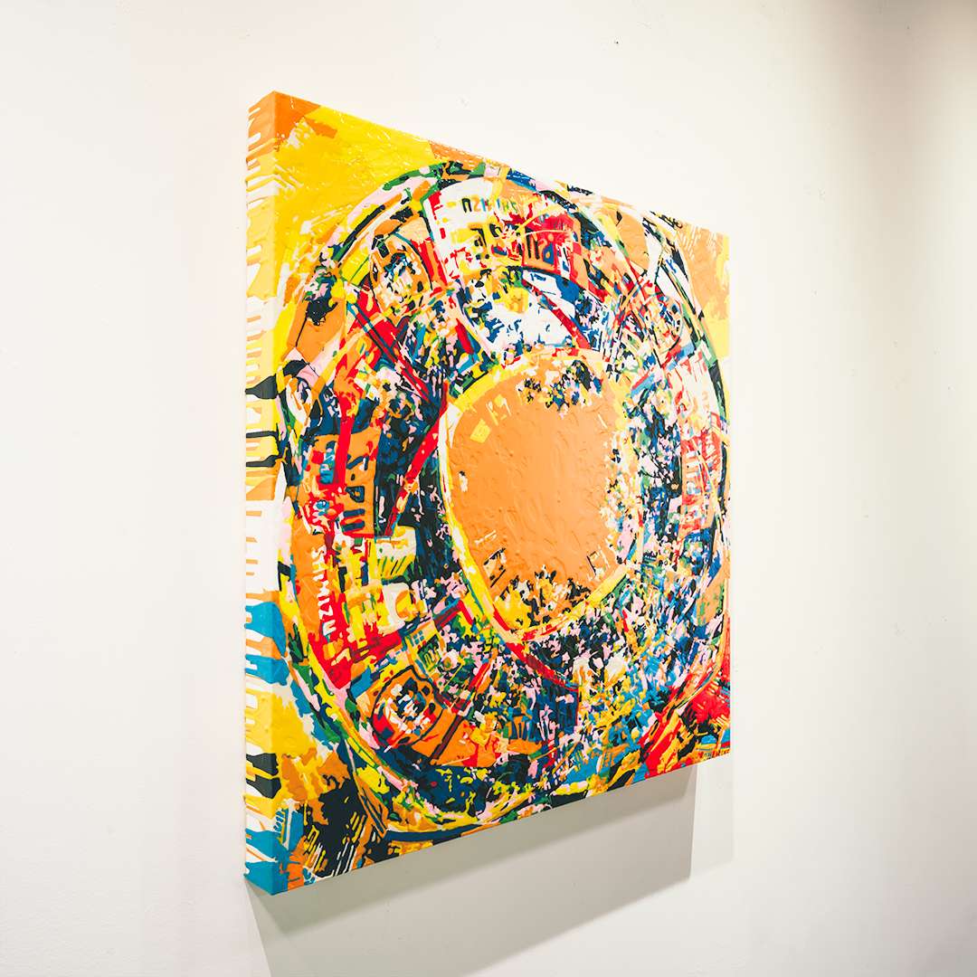 近大美術アート作品 引き続き個展開催中です。 近藤聡乃展「ニューヨークで考え中