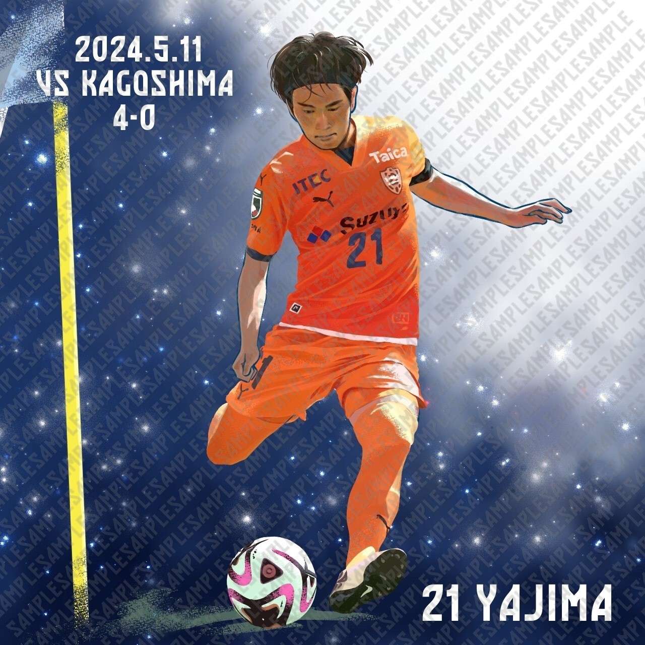 パルコレ】【第15節 鹿児島戦 矢島選手】 MIP -Most Impressive PUL