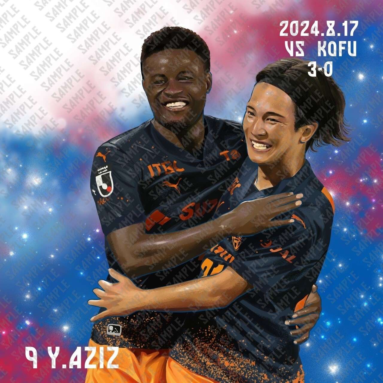 【選手支給品】清水エスパルス　ピステ上 Yahoo!オークション - 清水エスパルス 深澤良輔選手支給品