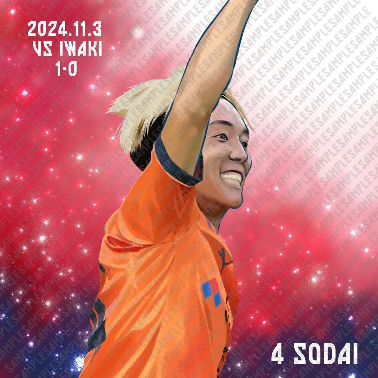 パルコレ】【第37節 いわき戦 蓮川選手】 MIP -Most Impressive パルコレ】【第37節 いわき戦 蓮川選手】 MIP -Most Impressive