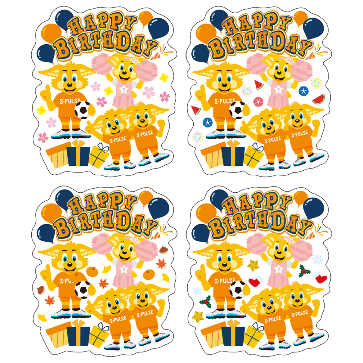 S-PULSE STORE清水店、スタジアム店】バースデーステッカー