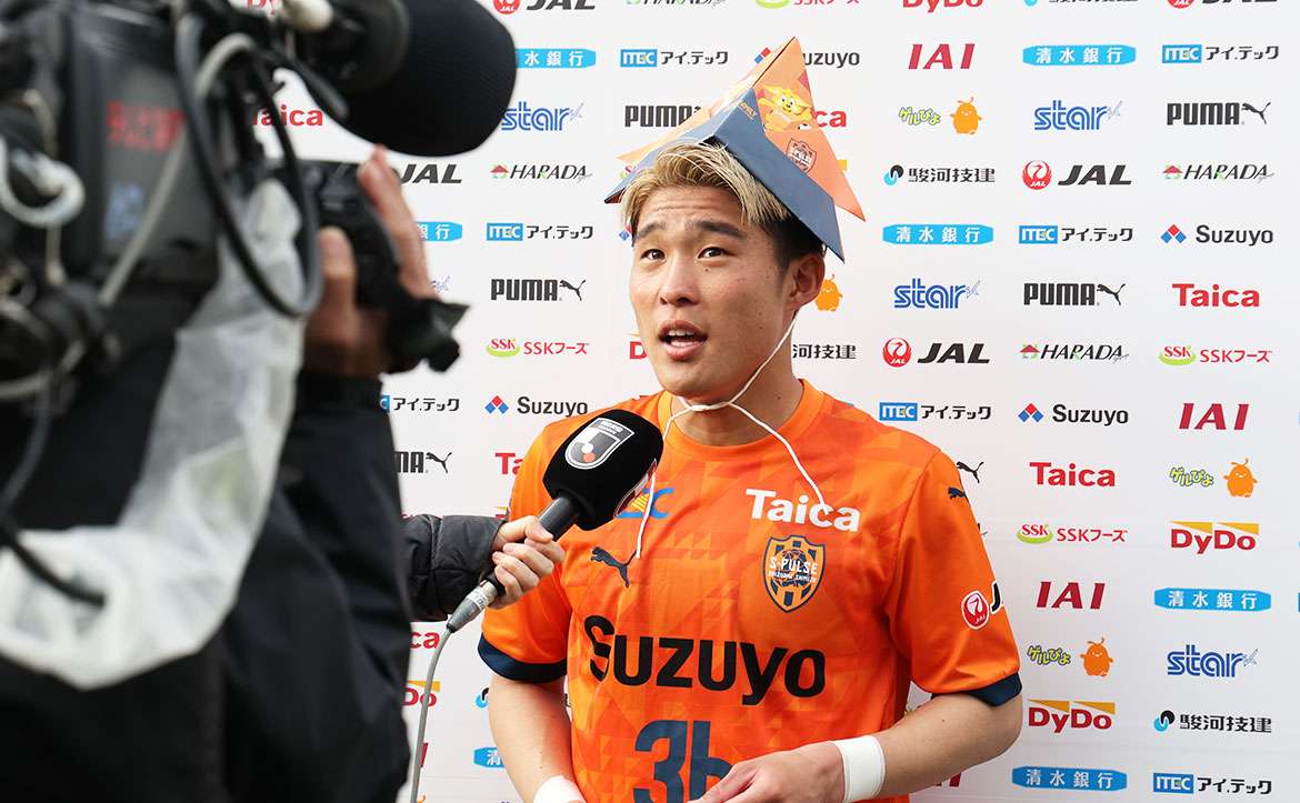 MASA 清水エスパルスユニフォーム 乾貴士、宇野禅斗 STORY】宇野禅斗「覚醒の時。過信なき成長を遂げ、印象に残るボランチ
