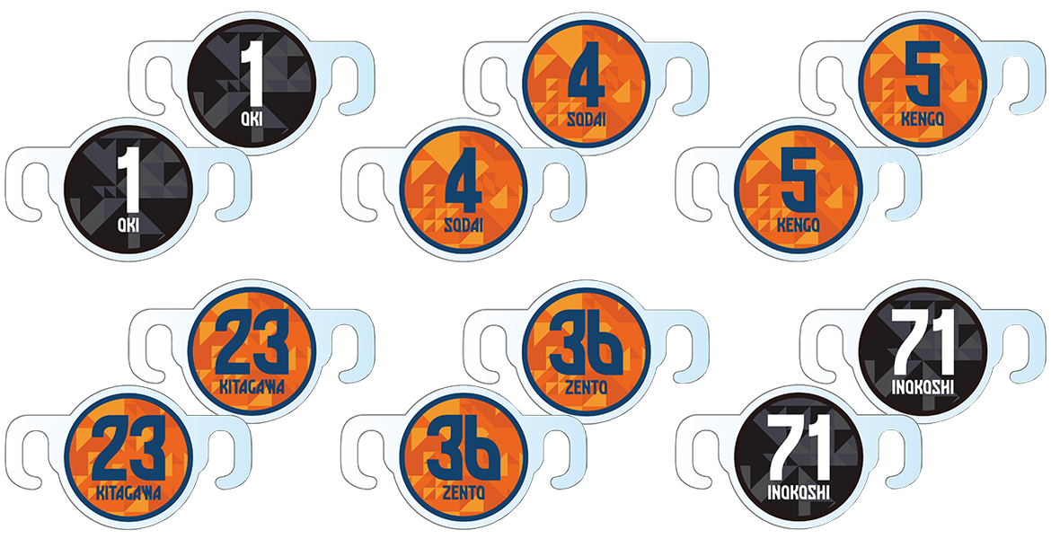清水エスパルス　ビブス 25-players-t-shirt-orange-25-