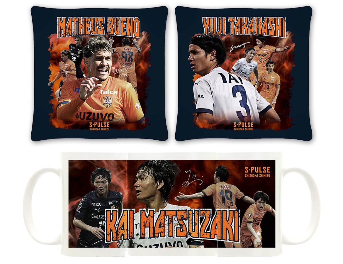 清水エスパルス　マテウス・ブエノ　イケメン総選挙アクリルキーホルダー　缶バッジ 清水エスパルス マテウス・ブエノ イケメン総選挙アクリル