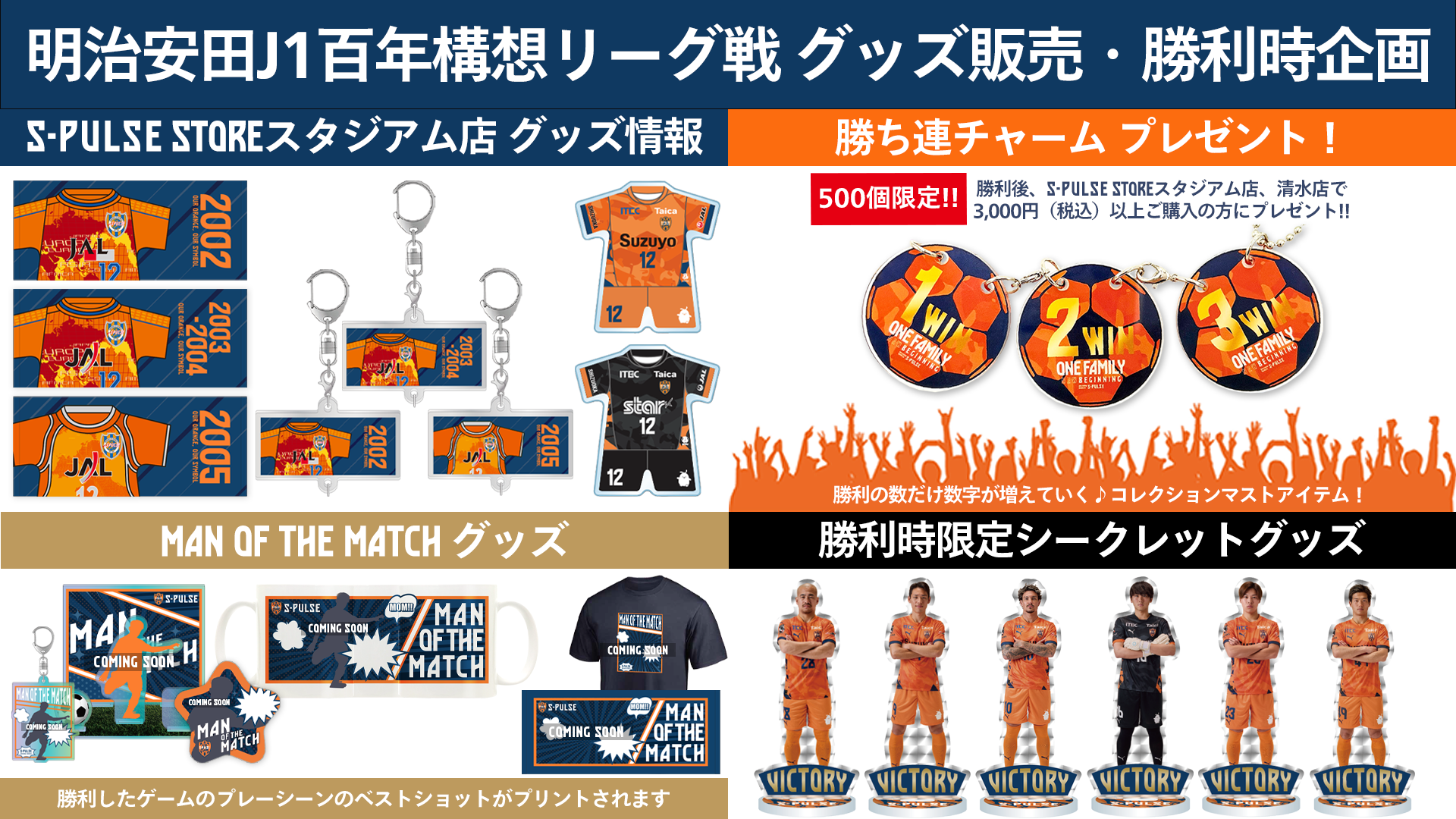 【SOLD OUT】清水エスパルス 選手支給品＋市販品セット 4/24(金) 新商品発売のお知らせ | 清水エスパルス公式WEBサイト