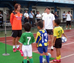 岩下敬輔選手が 第21回全国高等学校定時制通信制サッカー大会開会式 に参加 清水エスパルス公式webサイト