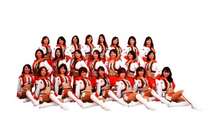 エスパルスオフィシャルチアリーダー オレンジウェーブ2012