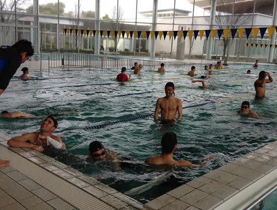 キャンプレポート 2月7日 木 午後練習 ほっこりタイム 清水エスパルス公式webサイト