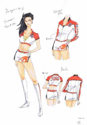 エスパルスオフィシャルチアリーディング<br>オレンジウェーブ
