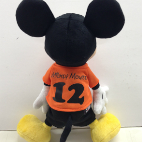 ミッキーマウスサッカーコレクション『ぬいぐるみミッキーマウス』発売