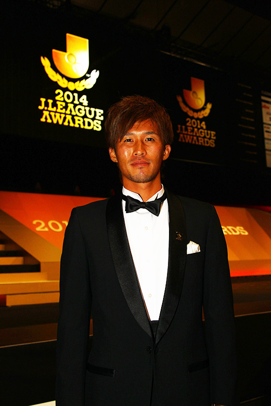 2014Jリーグアウォーズ】<br>平岡康裕選手 フェアプレー個人賞