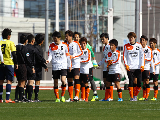 キャンプレポート 2月3日 水 練習試合 Vs 鹿児島レポート 清水エスパルス公式webサイト