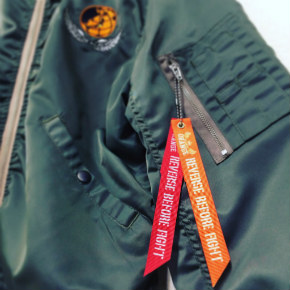 S-PULSEプレミアムシリーズ第二弾】「MA-1（カーキ／ブラック