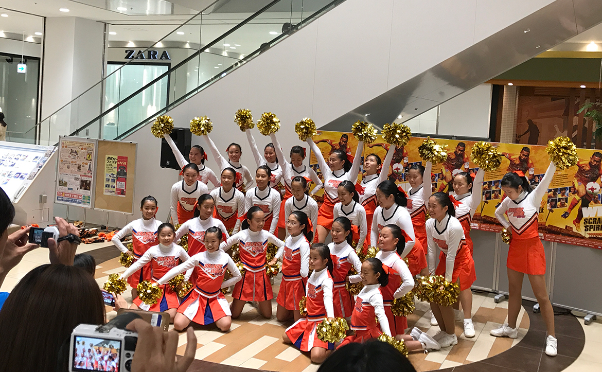 イベントレポート パルちゃん オレンジウェーブガールズ Mark Is静岡 エスパルス応援イベントに参加 清水エスパルス公式webサイト