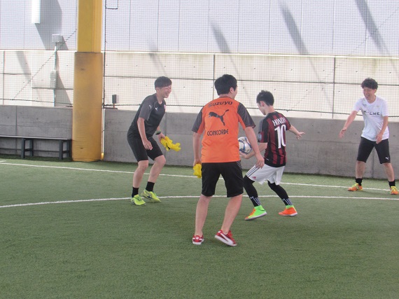 イベントレポート 7 22 日 大人対象フットサルサークル を開催 Sdf清水 清水エスパルス公式webサイト