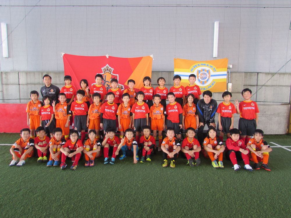 イベントレポート 11 10 土 名古屋グランパスサッカースクール交流戦 を実施 清水 静岡エリア 清水エスパルス公式webサイト