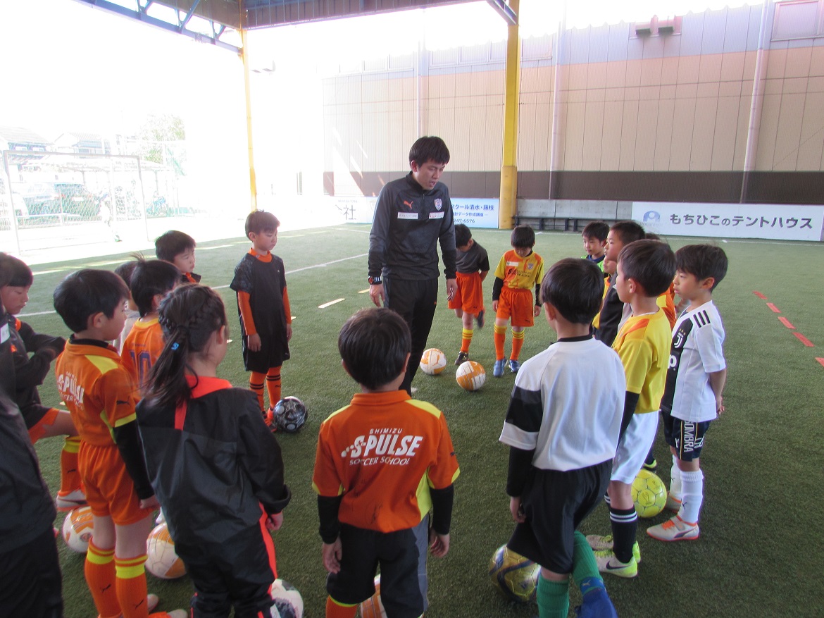 イベントレポート 4月13日 土 清水エスパルス テクニックスクール を開催 Sdf清水 清水エスパルス公式webサイト