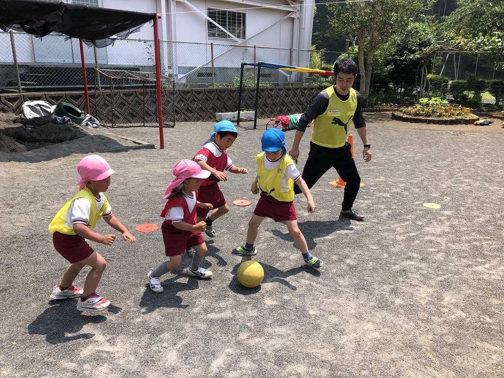 エスパルスアカデミー 丹那幼稚園巡回教室実施 清水エスパルス公式webサイト