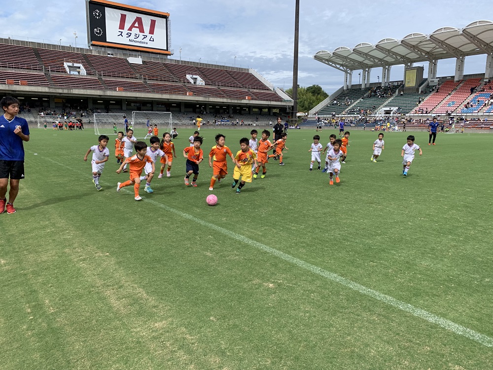 イベントレポート 9月22日 日 Iaiカップ 静岡県チャイルドサッカー大会in日本平 に参加 富士 清水 静岡エリア 清水エスパルス公式webサイト