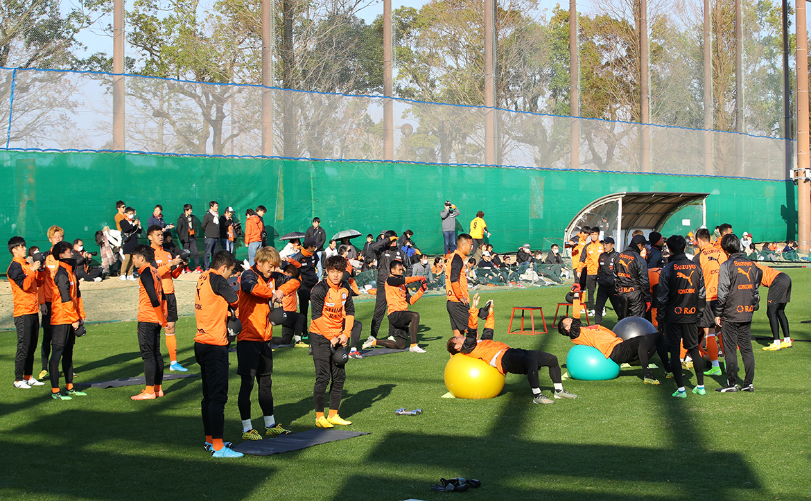 キャンプレポート 2 1 土 練習レポート 清水エスパルス公式webサイト