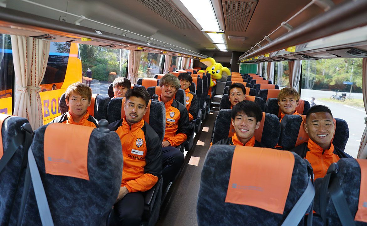 イベントレポート Shizutetsu Express 清水エスパルス応援バス およびチームバスラッピングデザインリニューアル披露会 清水エスパルス公式webサイト