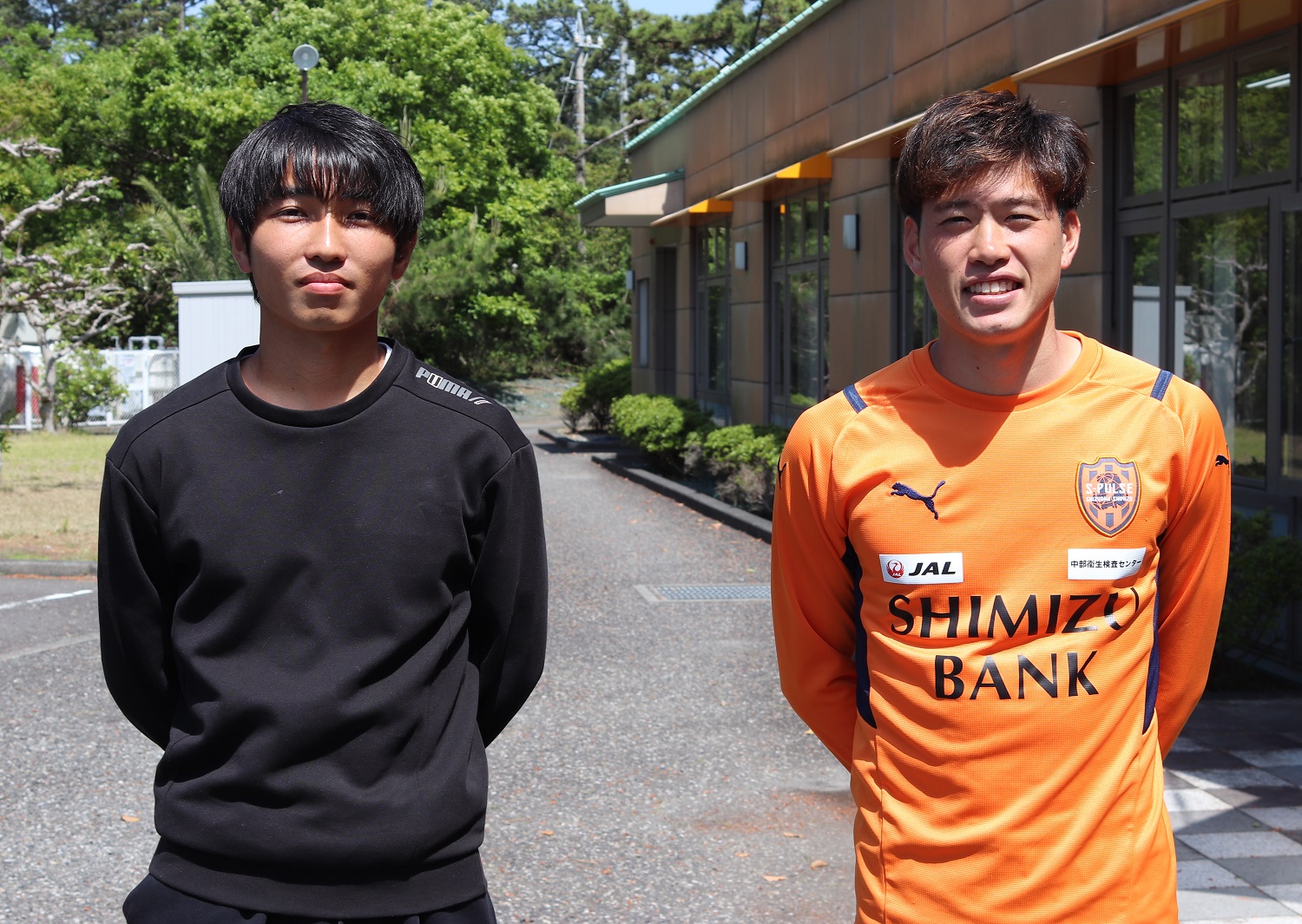 アプリ 父の日企画 福森直也 石毛秀樹パパ対談 後編 いってらっしゃい のチューは毎朝 清水エスパルス公式webサイト