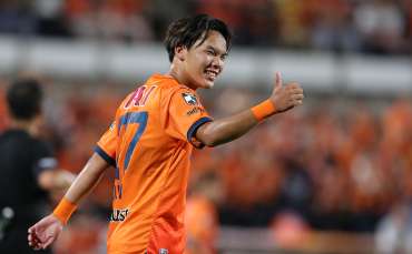 【USED】 Shimizu S-Pulse shirasaki ryohei ◾️TOP0608三菱-037郡司ゴール