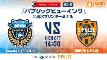 3/2 清水エスパルスvsガンバ大阪 SS指定席 メイン ペアチケット 良席 ホーム開幕戦 第2節