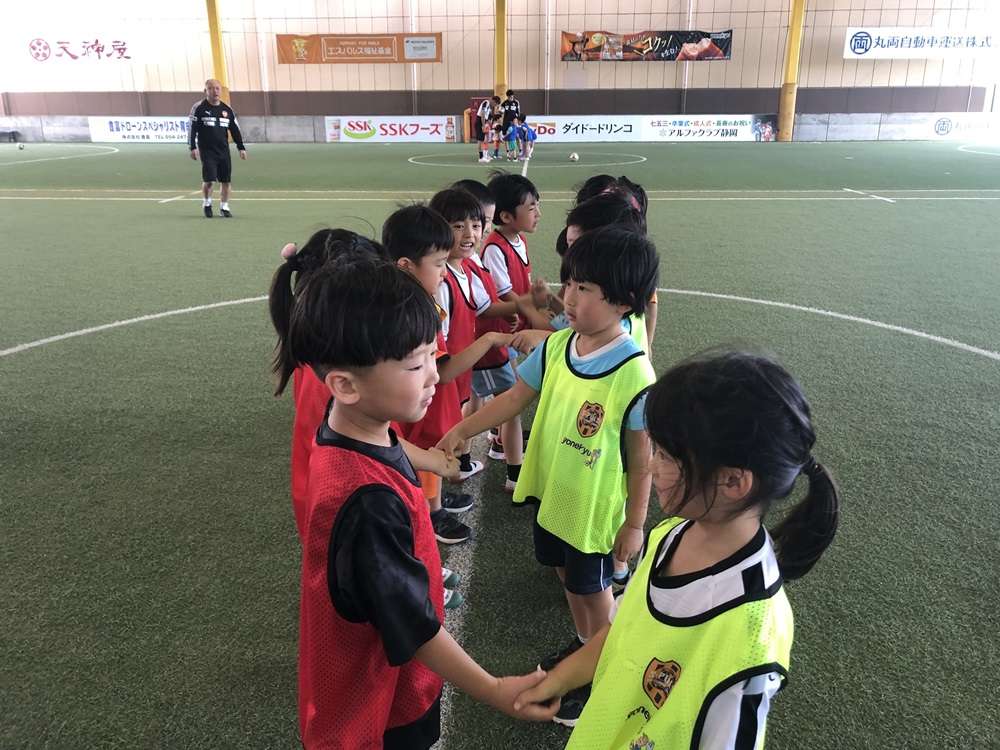 第7回古河市全国高校招待サッカーフェスティバル記念シューズ袋 イベントレポート】7月13日(日) 契約幼稚園限定キッズ交流戦～を